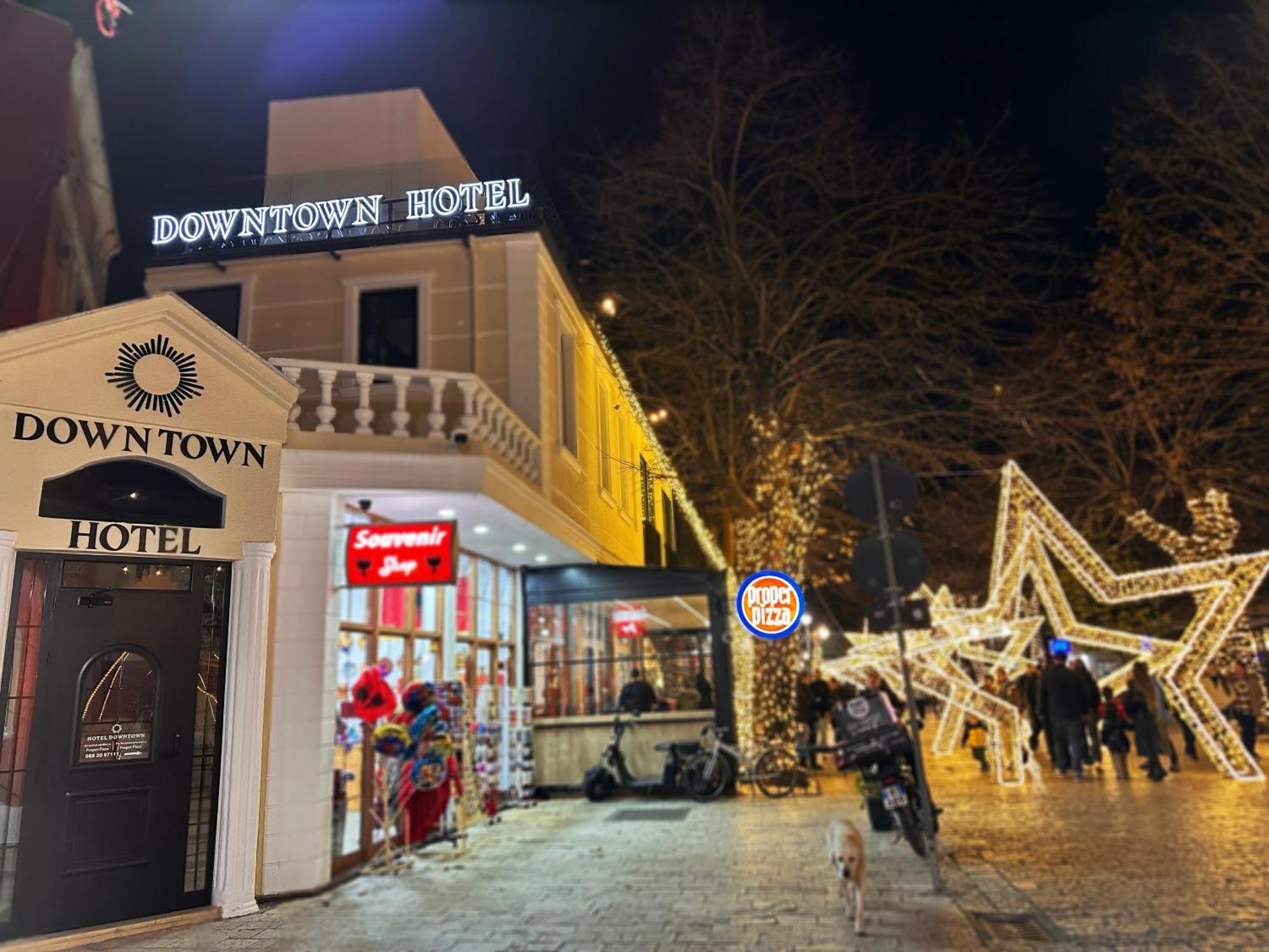 Downtown Hotel Shkodër Dış mekan fotoğraf